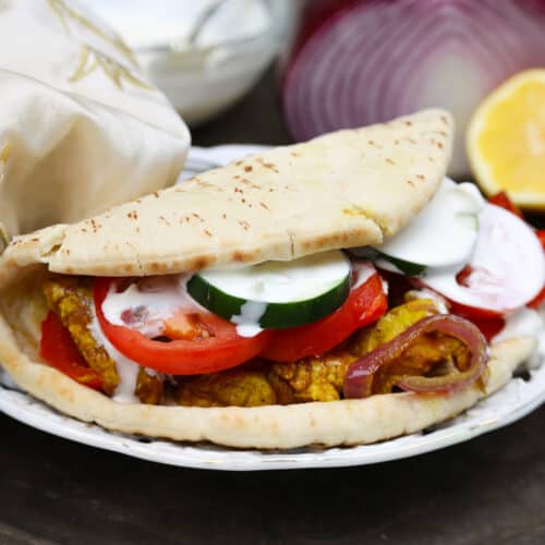 Chicken Shawarma For One - One Dish Kitchen