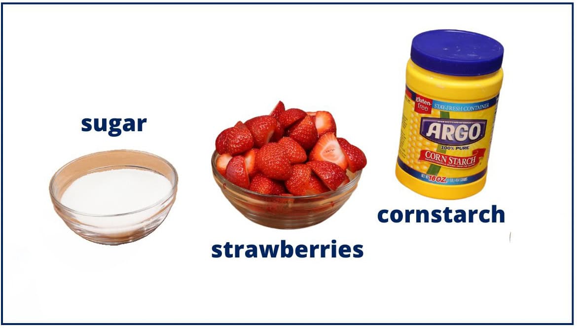 strawberry pie filling ingredients.