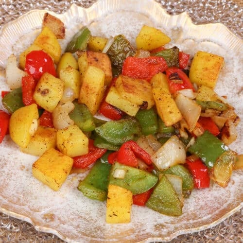 Potatoes O'Brien For One - One Dish Kitchen