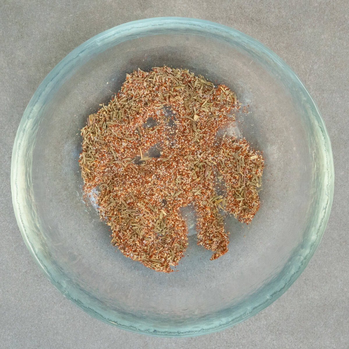 seasoning for salmon in a bowl.